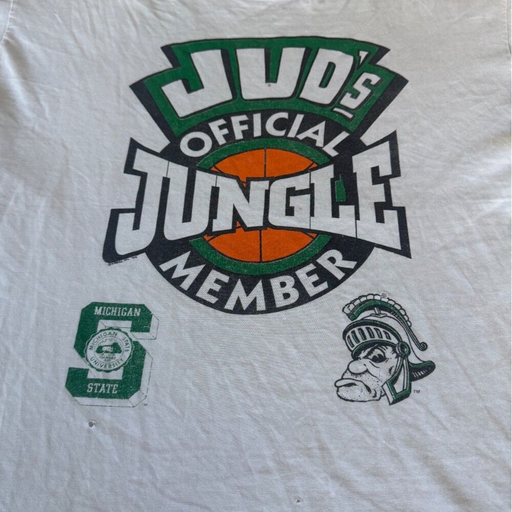 Vintage Michigan State Basketball Tee - Picture 2 of 8